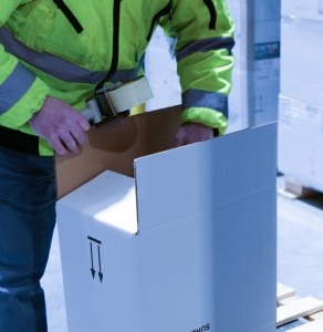 Manutention carton sans marque