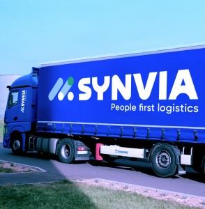 Camion bleu Synvia