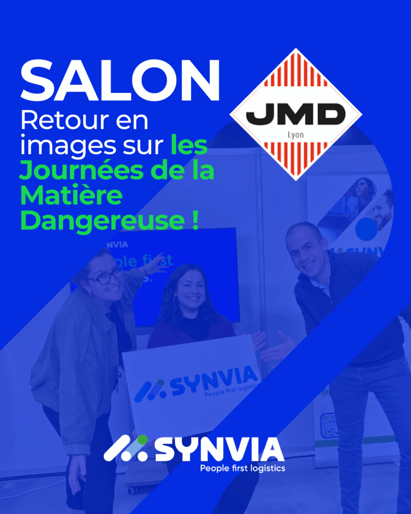 Page de garde de l'article sur le salon JMD(journée des matières dangereuses) à Lyon.