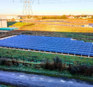 Image of a solar field