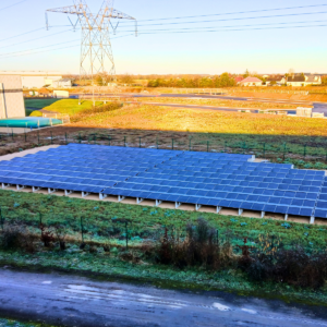 Image d'un champ solaire